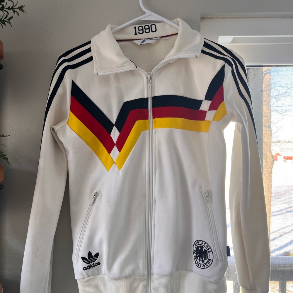 Vintage 1990 Adidas Jacket Germany World Cup
